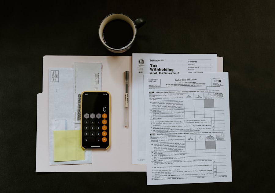 Photo Tax form